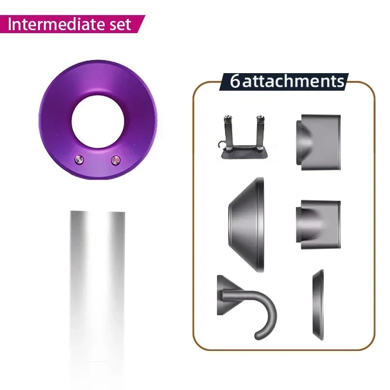 High Speed Bladeless Hair Dryer Negative Ion Fast Drying Home Powerful Hair Dryer Styling Tools 1600W High Speed Hair Dryer.