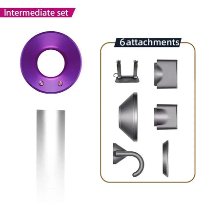 High Speed Bladeless Hair Dryer Negative Ion Fast Drying Home Powerful Hair Dryer Styling Tools 1600W High Speed Hair Dryer.