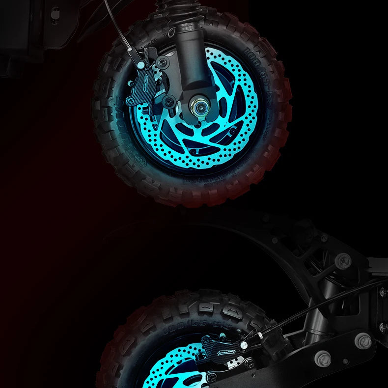 BOYUEDA S3 -11E-Scooter 6000 W Double Motor 60V 38Ah Off-road Scooters Electric 11 -Inch City Folding Electric Scooter.