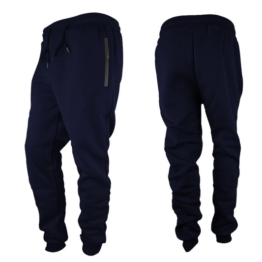 Men's Sweatpants with Zipper Pockets Tapered Joggers for Men Athletic Pants for Workout, Jogging, Running.