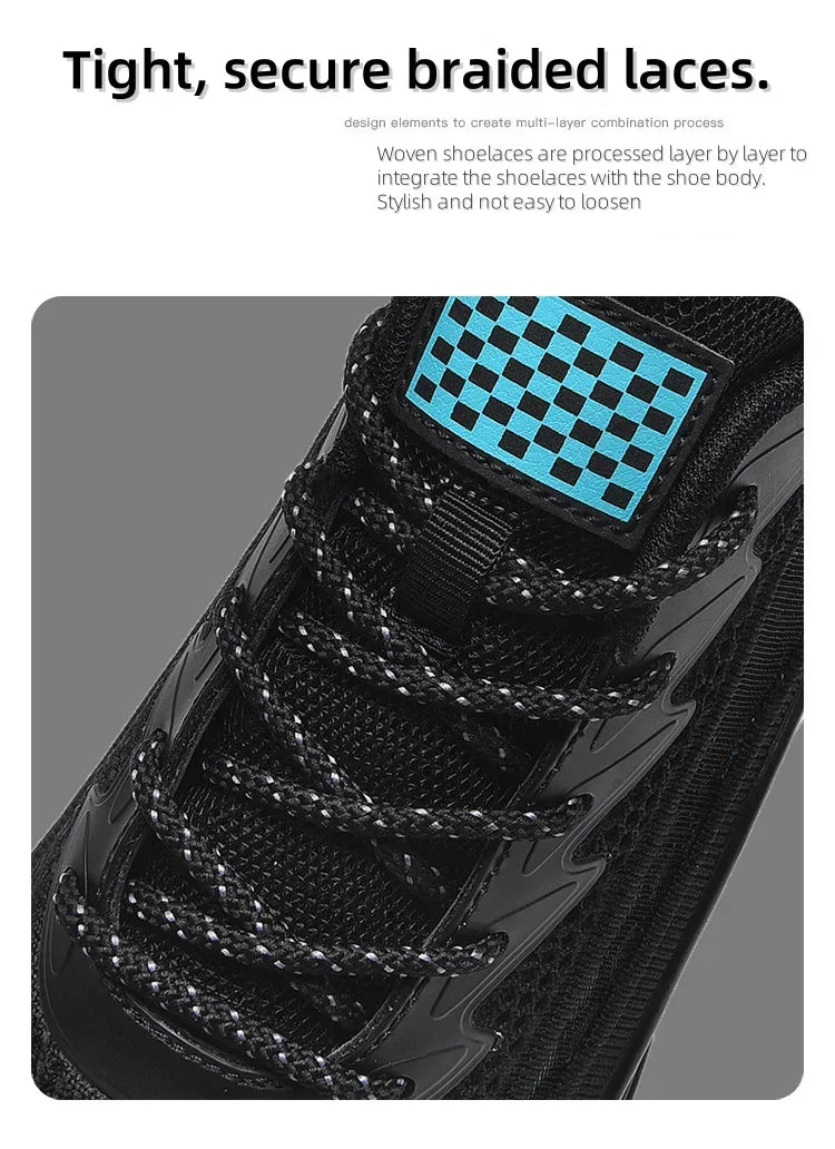 Men's Casual Air Cushion Running Shoes Spring and Autumn New Lightweight Mesh Casual Shoes Anti-Slip Shock Absorbing Sports Shoe.