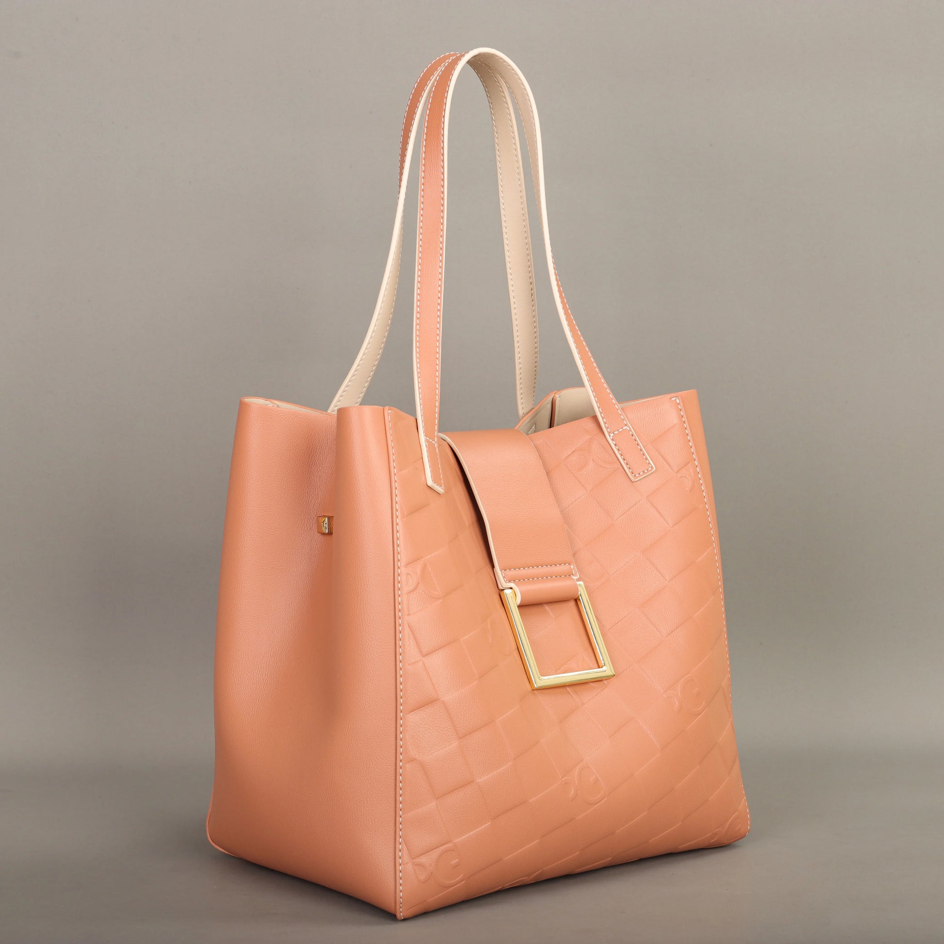 PG Lady Light Luxury High-End Design Large Capacity 2025 New Fashion PU Artificial Eco-Friendly Leather Single Shoulder Bag.