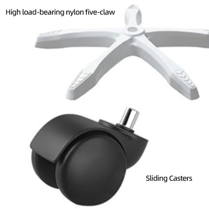 Computer-Bürostühle mit Rückenlehne, ergonomischer Gaming-Sessel mit drehbarer Silla-Heimbüromöbel für langes Sitzen