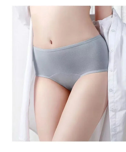 L-8XL Plus Size Leak Proof Menstrual Panties for Women Cotton Underwear with Waterproof and Breathable Design for Periods