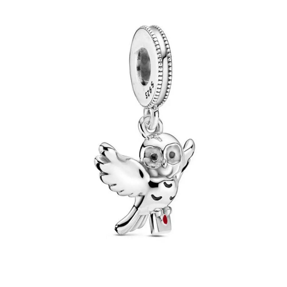 100% 925 sterling silver Disney Charm Harry Potter beads suitable for original DlY bracelet, women's fashion gift