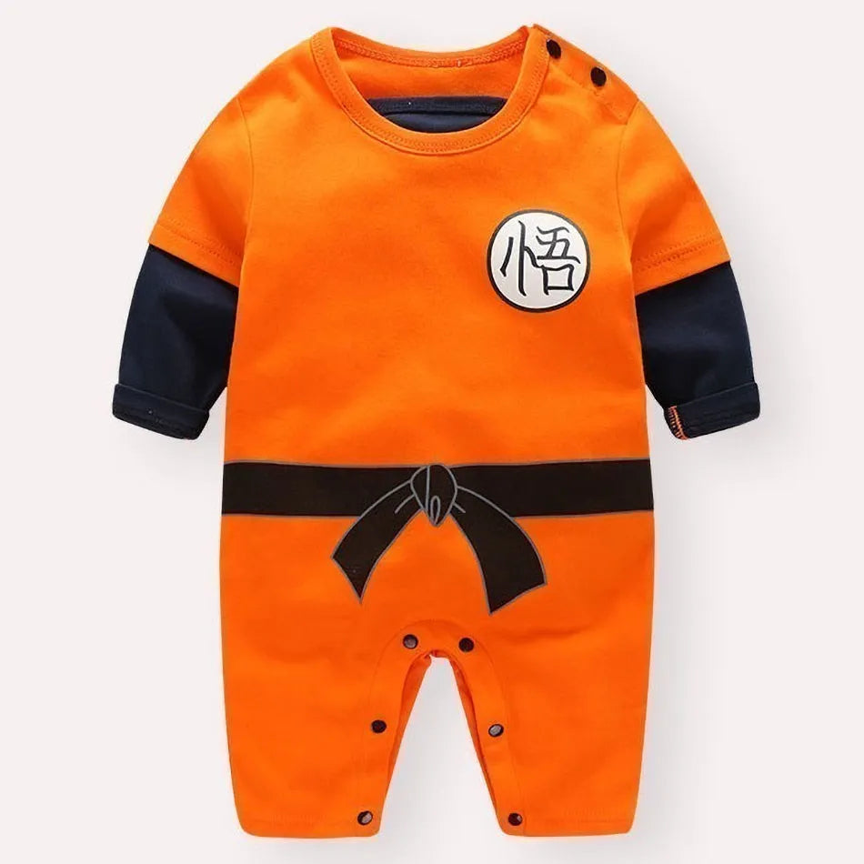 Baby Sommer kurz ärmel ige Baumwolle Anime Overall Jungen Mädchen Rollenspiel Kostüme Baby Kurzarm Body suits Kinder Stram pler