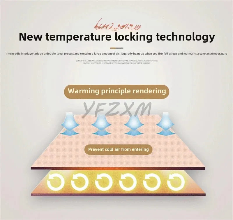 New Warm Weighted Blankets for Beds High End Thicken Warmth Raschel Blanket for Winter Autumn Double Side Plush Comforter Quilt.