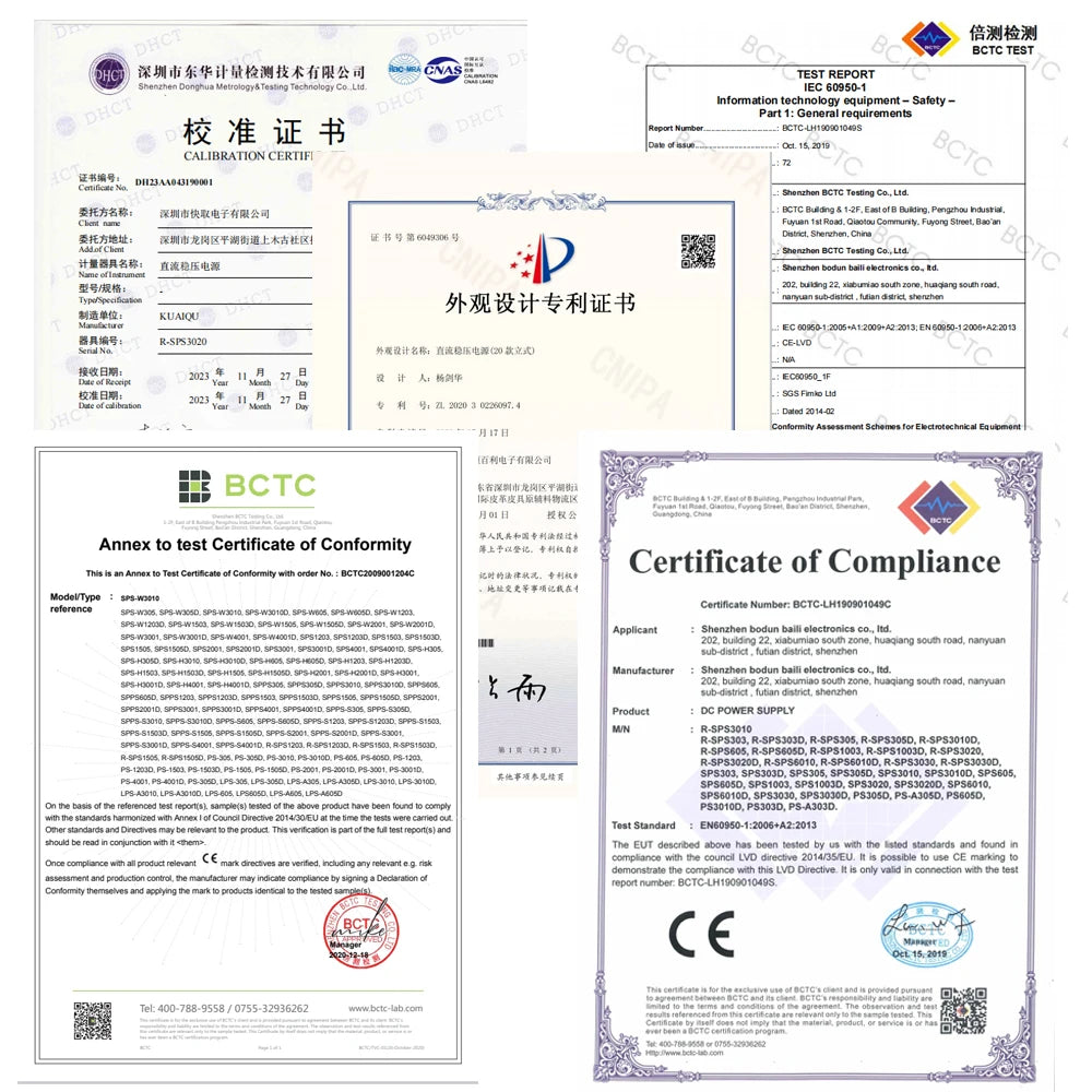 KUAIQU 5 Digits Programmable Adjustable Power Supply 30V 10A,Battery Simulation Tester,Real time Curve Display Voltage Current.