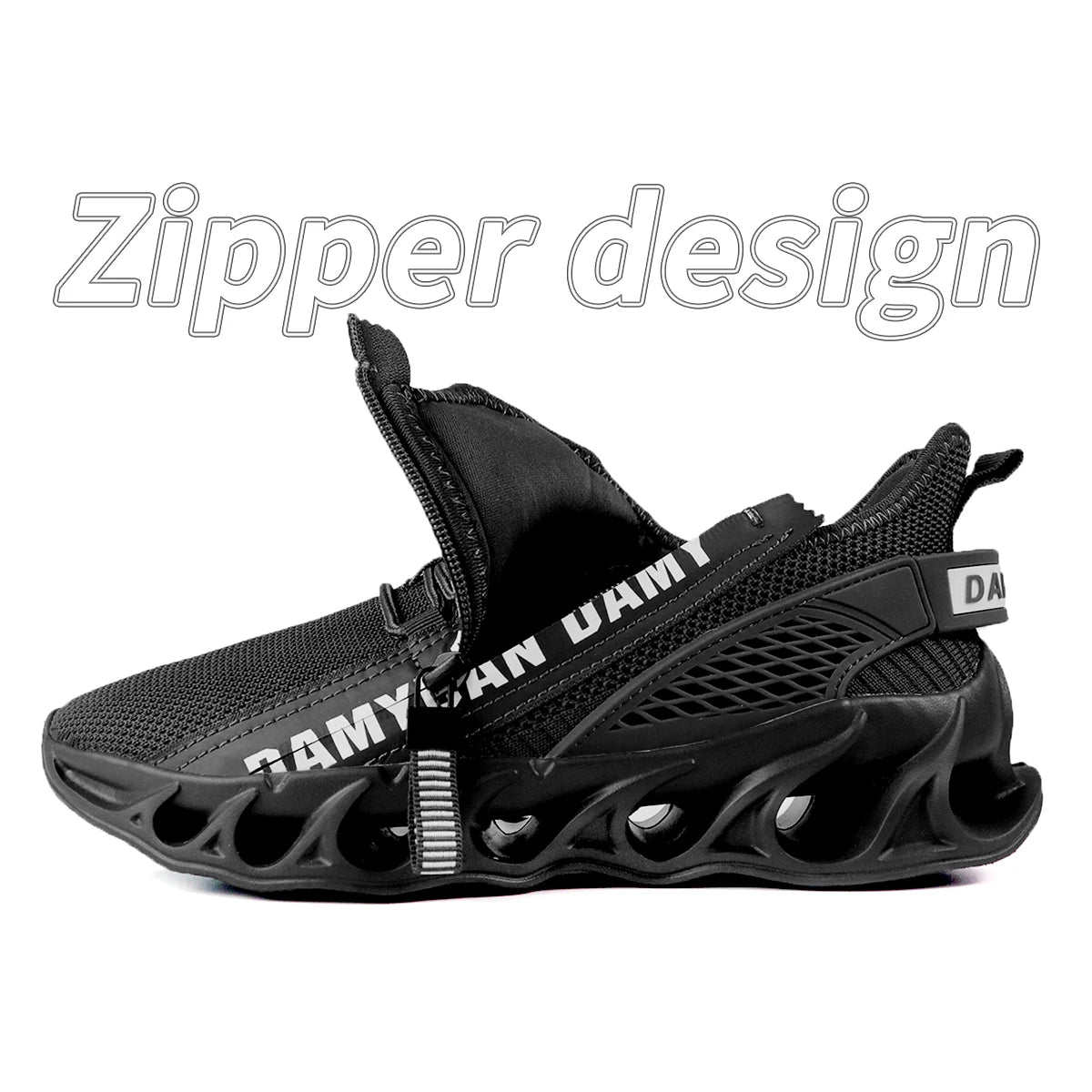 New Spring and Autumn Soft soled Running Men's Mesh Breathable Casual  Sports Shoes Men's Trendy Shoes Lightweight  Sneaker.