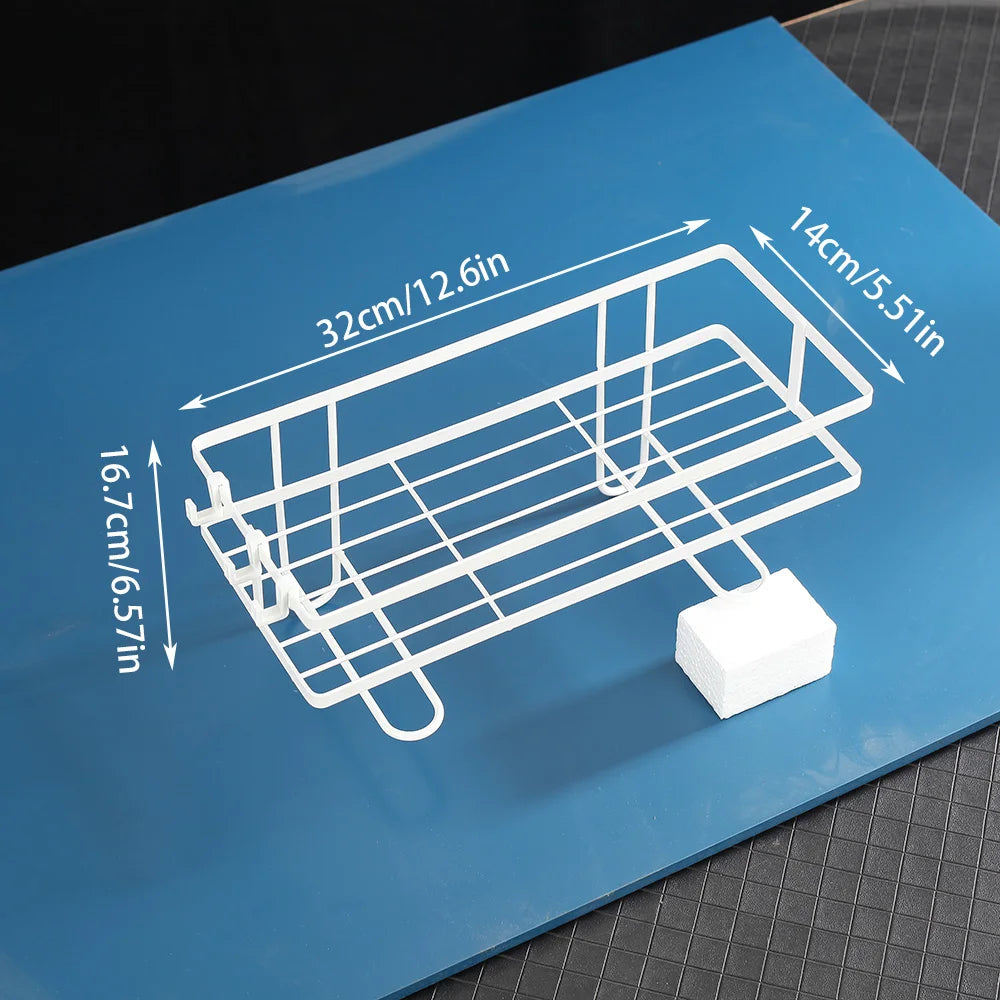 1 Stück Badezimmer-Einzel- und Doppelschicht-Toilettenpapierregal, multifunktionales Badezimmer-Lagerregal ohne Bohren, Badezimmerregal