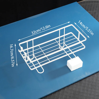 1 Stück Badezimmer-Einzel- und Doppelschicht-Toilettenpapierregal, multifunktionales Badezimmer-Lagerregal ohne Bohren, Badezimmerregal