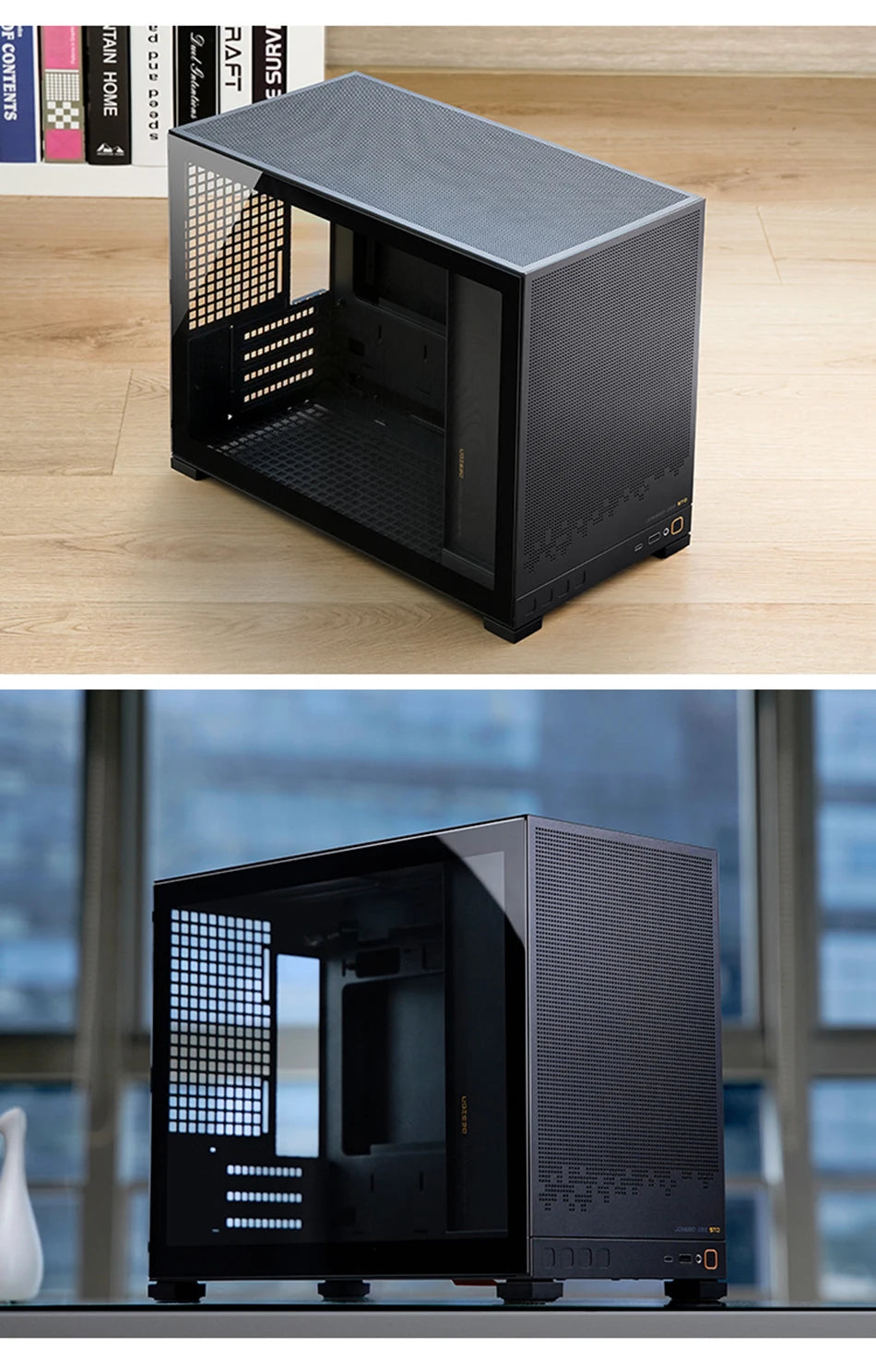Jonsbo D32 STD/PRO MINI Desktop Case MINI-ITX MATX PC Case Support ATX/SFX Power Supply 240Water Cooling Computer Office Chassis