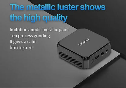 FIREBAT T2 Mini PC Intel N150 CPU Windows 11 DDR4 16GB RAM 512GB SSD WIFI5 BT4.2 Desktop Computer HDMI USB Port.