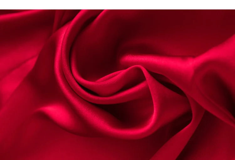 Tajiyane Damen-Langarmshirt aus 93 % Maulbeerseide, 7 % Elasthan, 19 Momme, Satin-Seidenknöpfe, Oberteil, Bluse, Büroarbeit, Chemise Femme