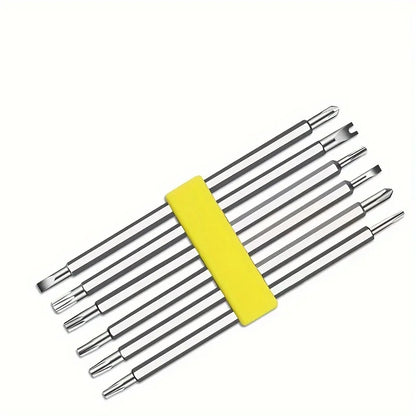 12-in-1-Magnetschraubendreher-Set Kreuz flacher Schrauben dreher kopf Multifunktion ales Präzisions-Hand wartungs werkzeug