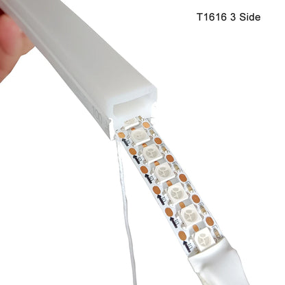 IP67 Waterproof Led Neon Silicone Flexible Cover Tube Suitable For WS2812B WS2811 5050 RGB 5mm 8mm 10mm 12mm PCB Light Strip.