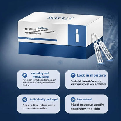 Hyaluronic Acid Serum Anti-Aging Moisturizing Shrink Pores Hydrating Whitening Essence For Microneedle Instruments Skin Care.