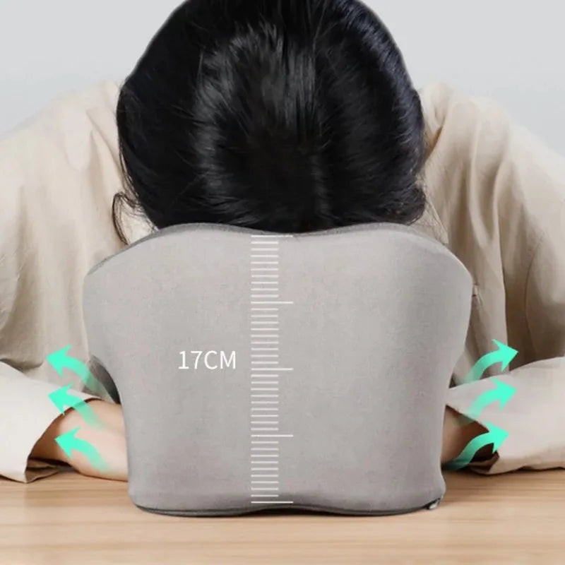 Travel Pillow U-Shape Pure Memory Foam Neck Pillow For Airplane Office Nap Cervical Pillows Flight Sleeping Head Neck Support.