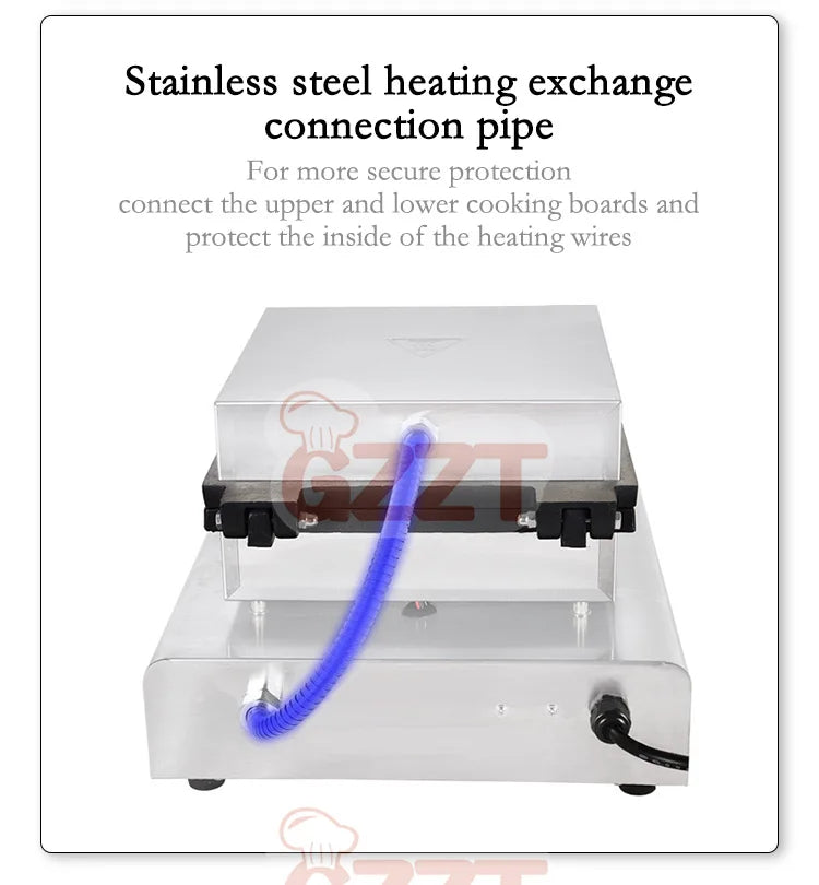 GZZT 1750W Electric Waffle Pancake Maker Waffle Stick Machine Lolly Waffle Maker Christmas Tree Shape Waffle Maker 110V 220V.