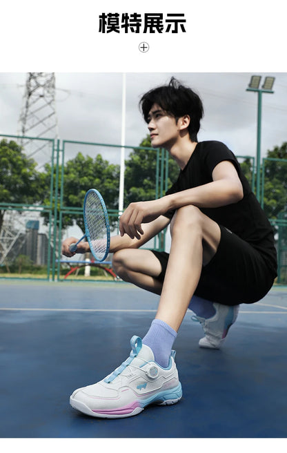 New Men Professional Badminton Shoes Sports Shoes Ping Pong Lightweight Indoor Sport Tennis Training Sneakers Volleyball Shoes.
