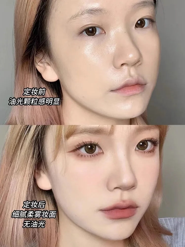 Uodo Loose Powder Makeup Oil Control Dry Skin Long-lasting Setting Foundation Glitter Flagship Genuine Goods Udo.