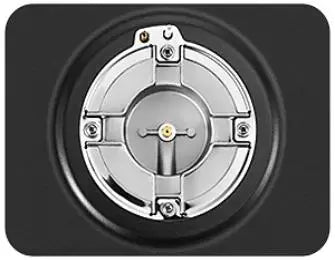 4 Burners Black Enamelled Plate 58 cm Automatic Flame Protection, Natural Gas and Propane Gas, Built-in Gas Hob.
