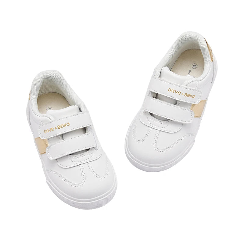 Dave Bella Kids Sports Shoes For Boys Casual Spring Autumn Non Slip Girls Board Shoes Children Rubber Soled Shoes DB3241506.