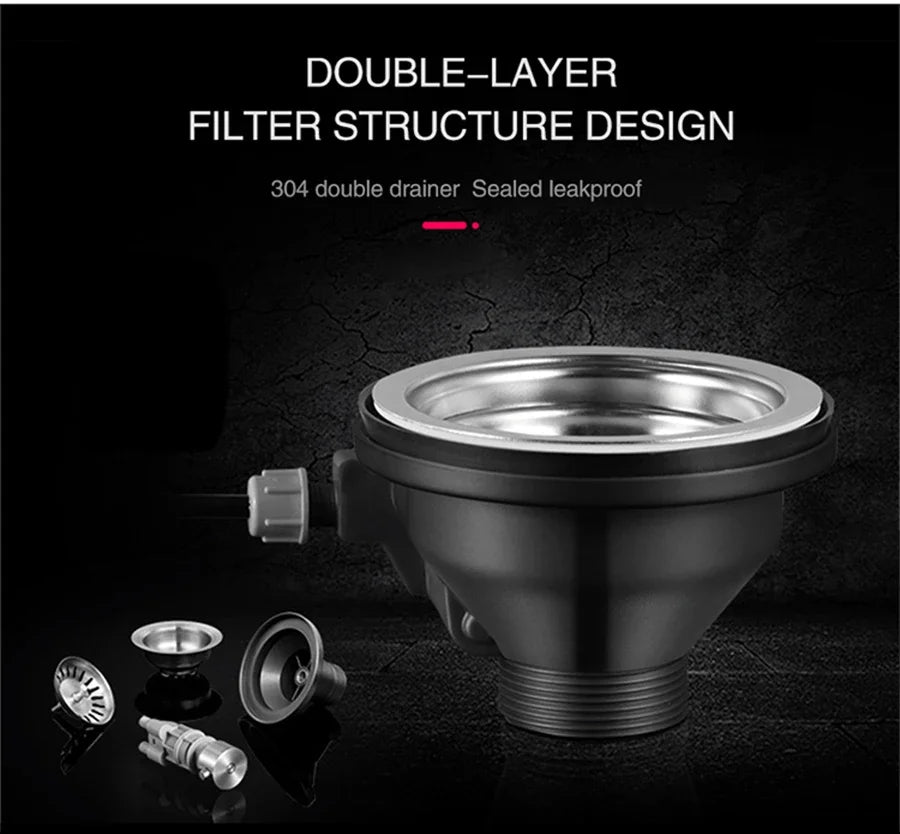 ASRAS Large Size Smart Purifying Kitchen Sink Handmade Step Sink Smart Purifying Kitchen Island Sinks 11550 NJH