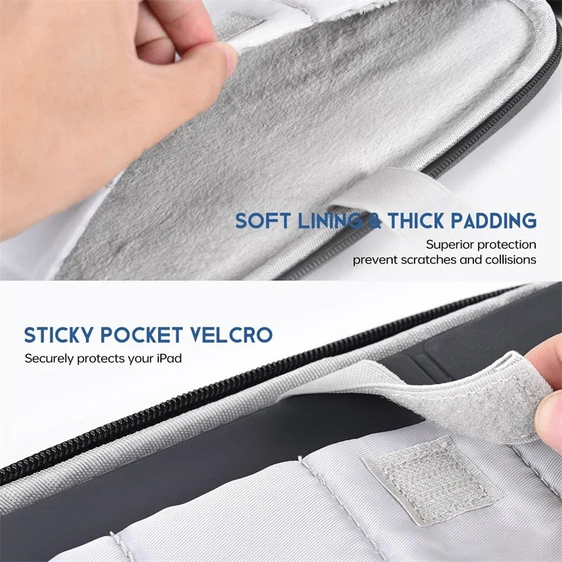 Waterproof Shockproof Handle Bag Laptop Sleeve Case for Macbook Air Pro 16 15 13 Inch M4 M3 M5 Chip Mac Book Cover Accessories.