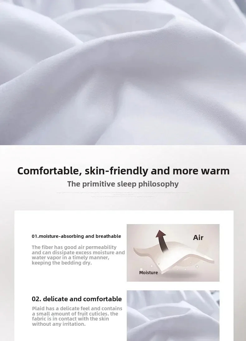 Winter Quilted Quilts Blanket 95% White Goose Down Soft Goose Down Warm Winter Duvet 거위털 이불 구스이불 거위Size King Twin Cover.