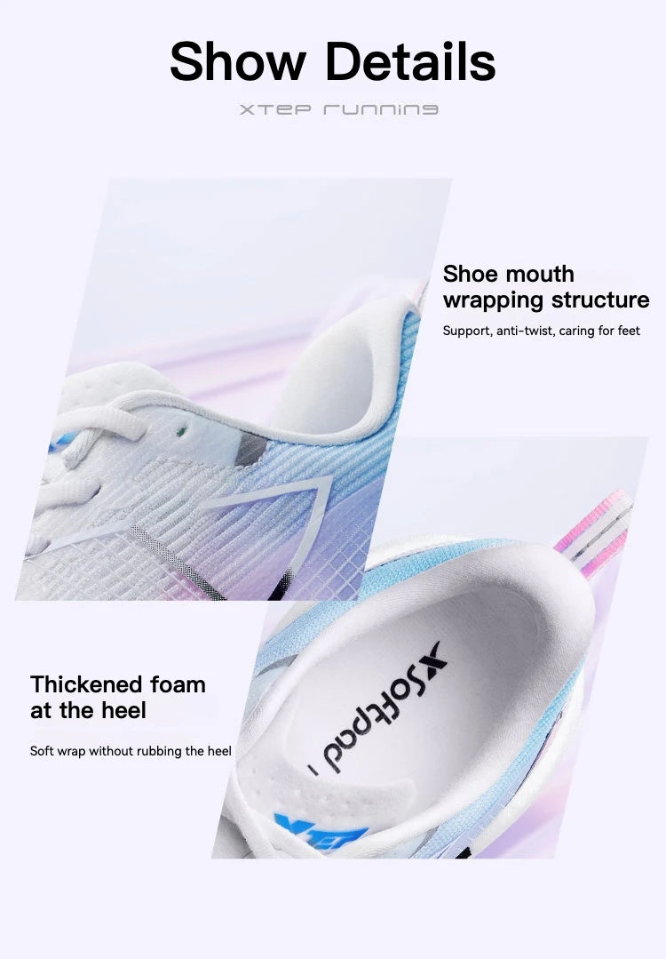 Xtep 360X Professional Running shoes Men's Carbon Plate Marathon PB Sport Shoe Lightweight ETPU Material Sneakers 976119110080.