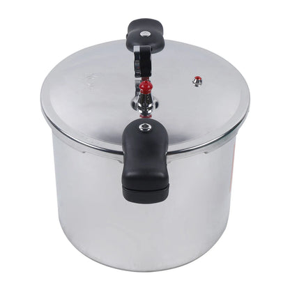 22L Aluminum Alloy Pressure Cooker Household Thickened Explosion-proof Gas Stove Double Bottom Pressure Cooker.
