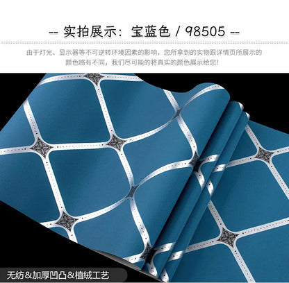 Hirschleder-Samttapete, nordische geometrische Muster, Linien, moderne, minimalistische, vertikale Streifen, Wohnzimmer-TV-Hintergrundtapete