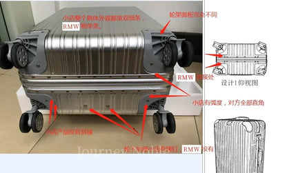 20/24/26/29 Zoll leichter Handgepäckkoffer aus Aluminium-Magnesium-Legierung – Kabinengepäck, Geschäftsreisetrolley mit Spinnerrädern