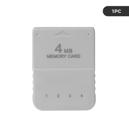BlueRetro 1PC/2PC 4M Memory Card For PS1 Save Game Card  For PlayStation1 PS One Game Consoles Data Saving Progress Memory Card