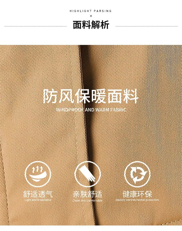 Fleece-gefütterte Kapuze, Daunenjacke, Wintermantel für Damen, warme, mit Kordelzug gepolsterte Parkas, mittellanger Mantel, Streetwear, gepolsterte Kleidung.