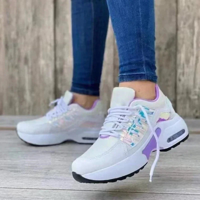 Tenis Women Sneakers Platform Casual Shoes for Women 2025 New Comfort Mesh Anti-slip Running Shoes Plus Size Zapatillas De Mujer.