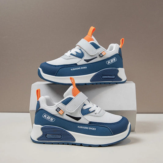 Autumn Girls Sneakers Mesh Fashion Soft Sole Outdoor Non-slip Children Casual Shoes Running Basketball Boy Sport Shoe Size 26-37.