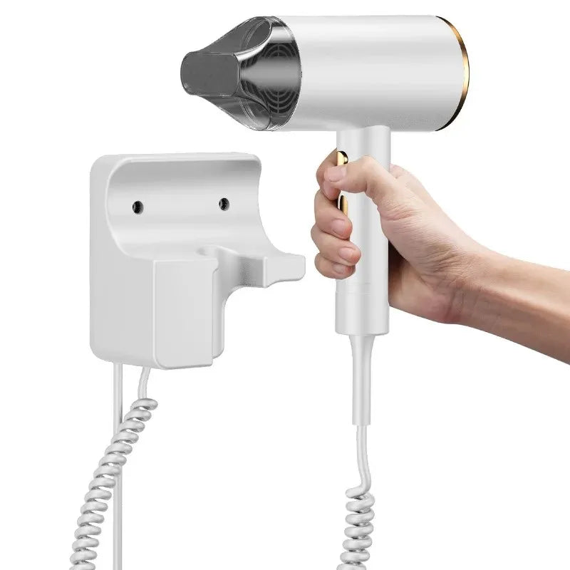 220V wall mounted Hotel Hair Dryer for Bathroom,Restroom Professional Blow Dryer,with Stand Rack,Specialised Motor for Hotel