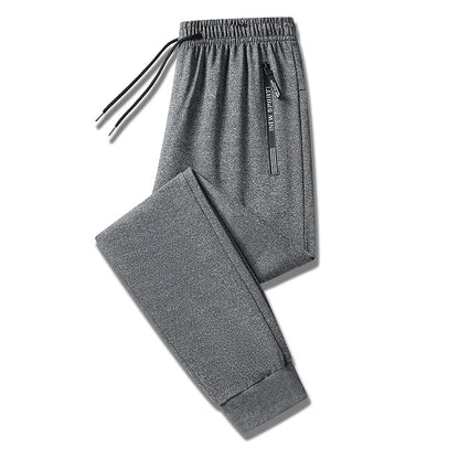 Men's Plus Size M-8XL Casual Loose Sports Pants Straight Leg Harlan Long Trousers Spring Autumn Long Pants Male Clothing 145KG