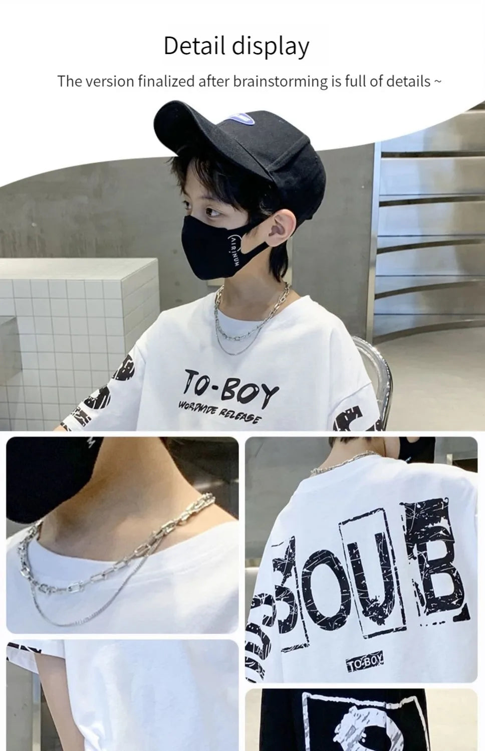 Boys Summer Trendy Casual Sports 2pcs T-shirts+Pants Suits 3-14 Years Teenage Boys Hip Hop Style Fashion Outfits Clothes Sets.