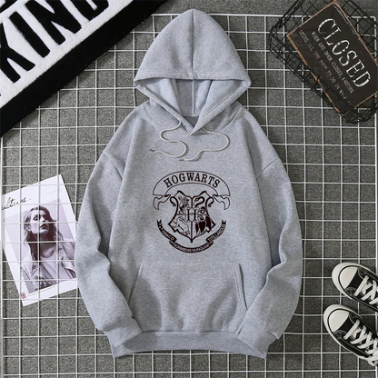 2025 Fashion Hogwarts Printed 2d Hoodies Women Sweatshirt Autumn Winter Long Sleeves Y2k Casual Loose Tops Oversized Hoodies.