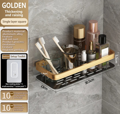 Yun jie ya Free Punch Bad Lager regal Kleiderbügel WC Eck regal Veranstalter Wand Dusch regal Wohn accessoires