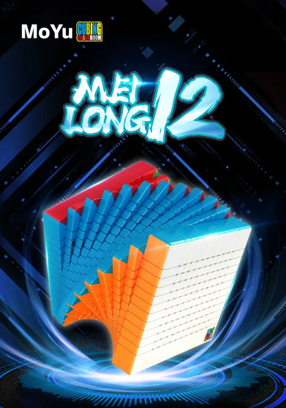 MOYU Meilong 9x9 10x10 11x11 12x12 13x13 Magic Cubes Speed Puzzle Cubes Toys Professional Puzzle Cubo MagicoToys Speed Cube