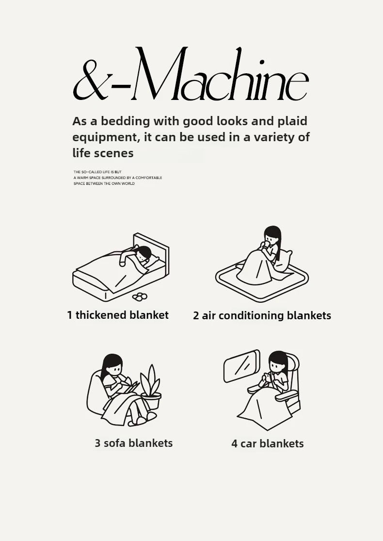 Milk Fleece Autumn Winter Warm Weighted Blankets for Beds European Thickened Beibei Velvet Throw Blanket Warmth Quilt Comforter.