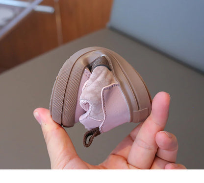 2025 Designers Kid's Sneakers PU Leather Waterproof Infant Baby Toddler Shoes Ergonomics Girl's Sneakers Children's Sport Shoes.