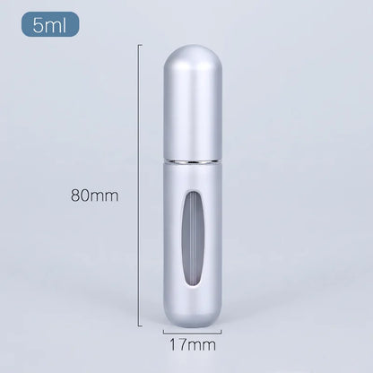 5/8ml Perfume Atomizer Portable Liquid Cosmetics Containers Traveling Mini Alcohol Perfume Refillable Bottles Empty Spray Bottle