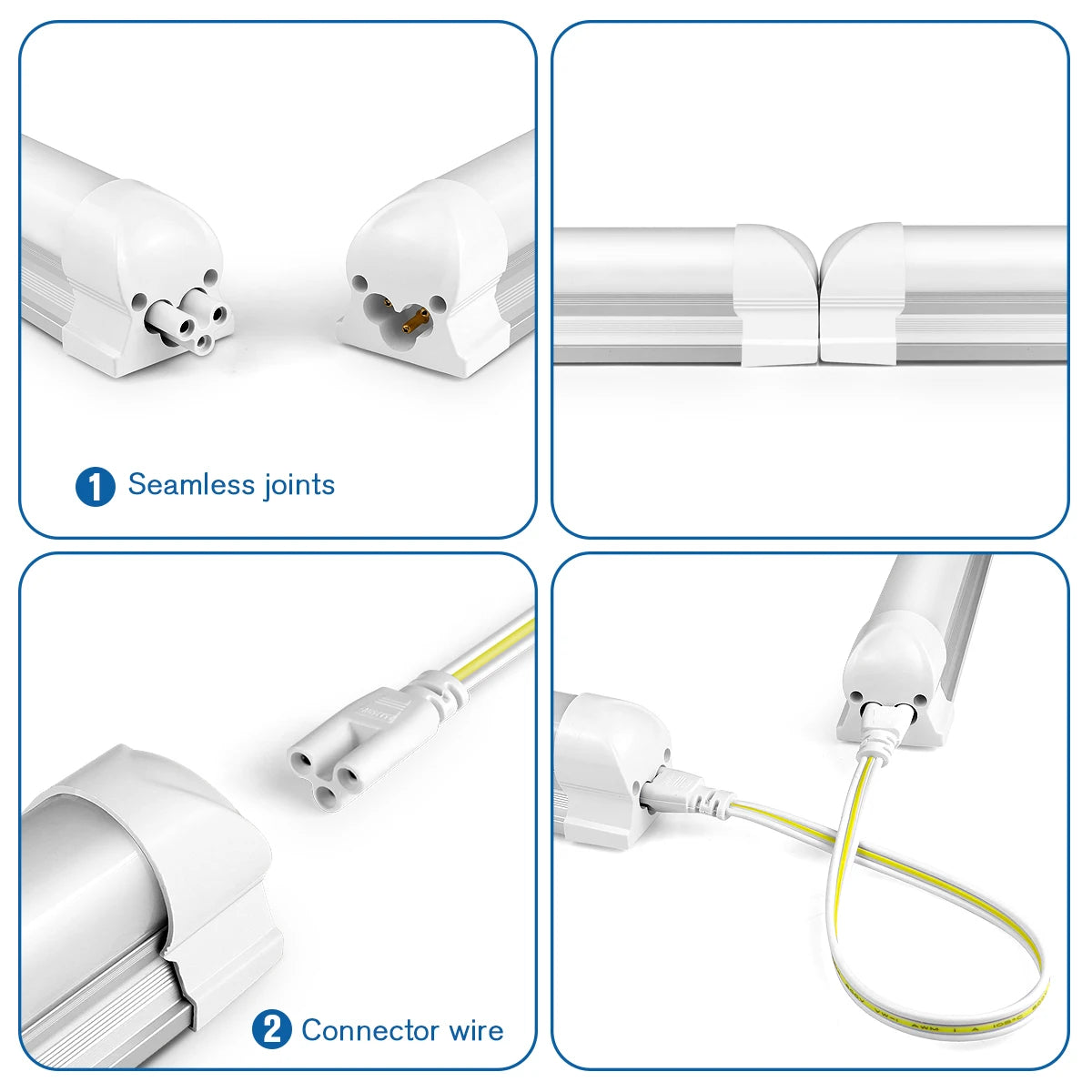 50CM 15W/T5 25W/T8 LED Tube Light 220V Aluminum LED Bulb Bar Wall Lamp For Reading Working Warehouse Home Kitchen Night Lighting.