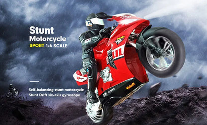 Large RC Motorcycle 2.4G Remote Control Motorcycle High Speed Racing Drift Stunt Car Toys for Boys Kids Toy Children Xmas Gifts.