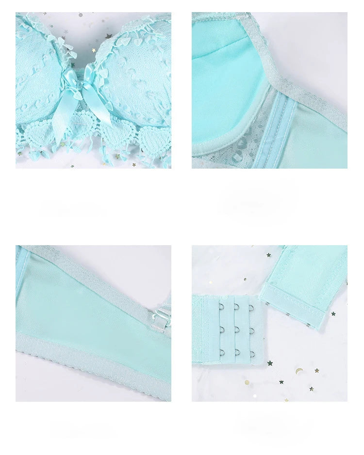 ropa interior femenina Women's Non-Underwire sexy  Bra for women black/white underwear girls lingeries lace beautiful active bra.